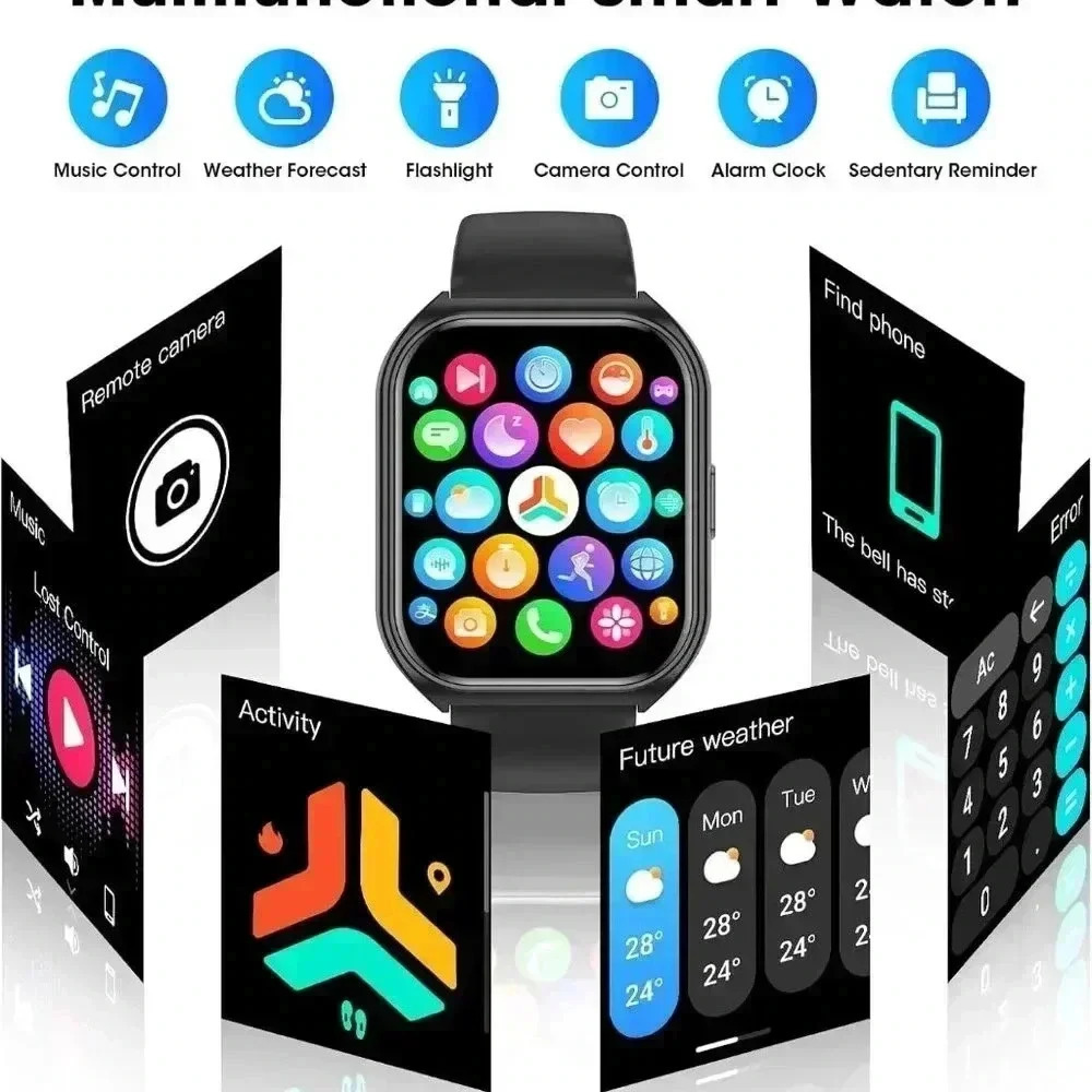 NWT: Mens SmartWatch - Picture 3 of 6
